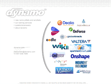 Tablet Screenshot of dynamo.com